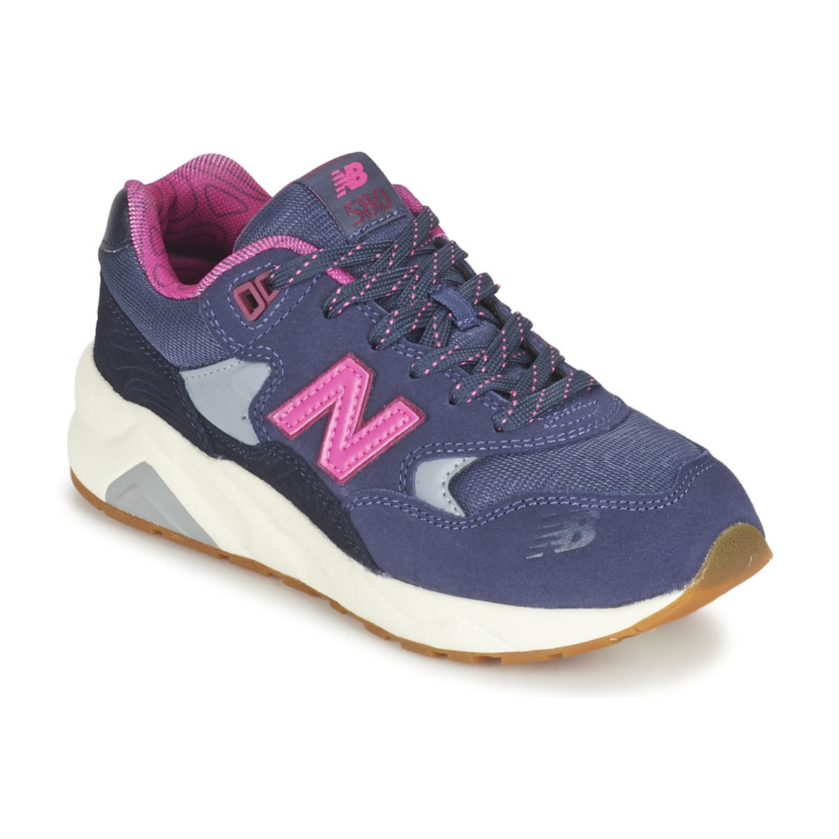 Παπούτσια Κορίτσι Χαμηλά Sneakers New Balance KL580 Violet / Ροζ