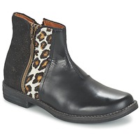 Παπούτσια Κορίτσι Μπότες Shwik TIJUANA WILD Black / Leopard