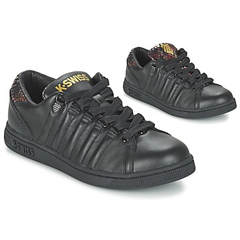 Παπούτσια Γυναίκα Χαμηλά Sneakers K-Swiss LOZAN TONGUE TWISTER Black / Gold