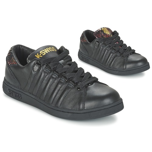 Παπούτσια Γυναίκα Χαμηλά Sneakers K-Swiss LOZAN TONGUE TWISTER Black / Gold