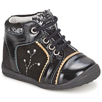 Παπούτσια Κορίτσι Μπότες Catimini CALINE Vns / ΜΑΥΡΟ-paillet / Dpf / Gluck