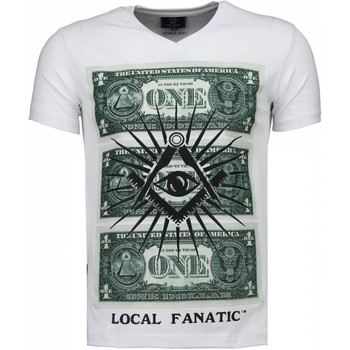 Υφασμάτινα Άνδρας T-shirt με κοντά μανίκια Local Fanatic 13962347 Άσπρο