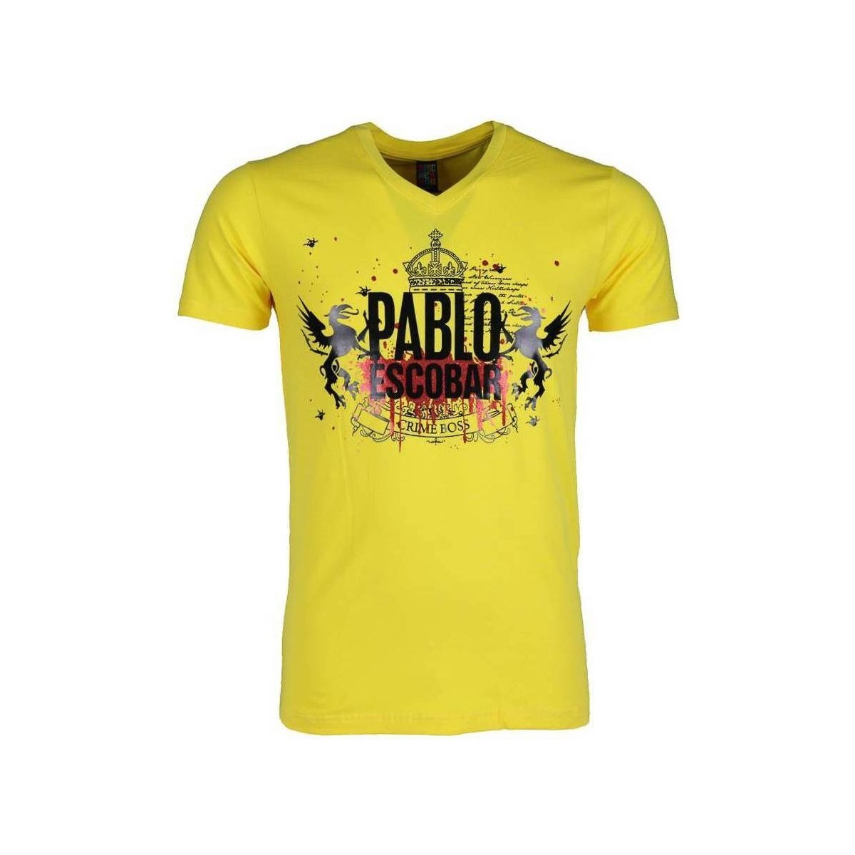 Υφασμάτινα Άνδρας T-shirt με κοντά μανίκια Local Fanatic 3076308 Yellow