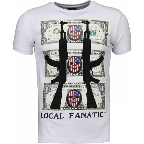 Υφασμάτινα Άνδρας T-shirt με κοντά μανίκια Local Fanatic 20776362 Άσπρο