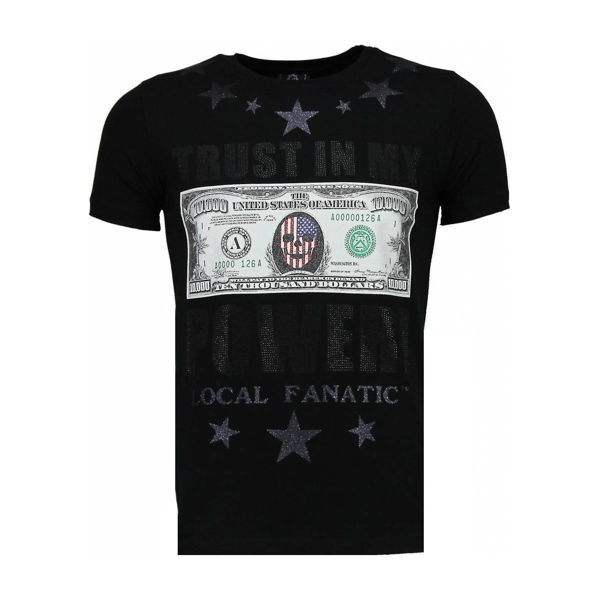 Υφασμάτινα Άνδρας T-shirt με κοντά μανίκια Local Fanatic 20779730 Black