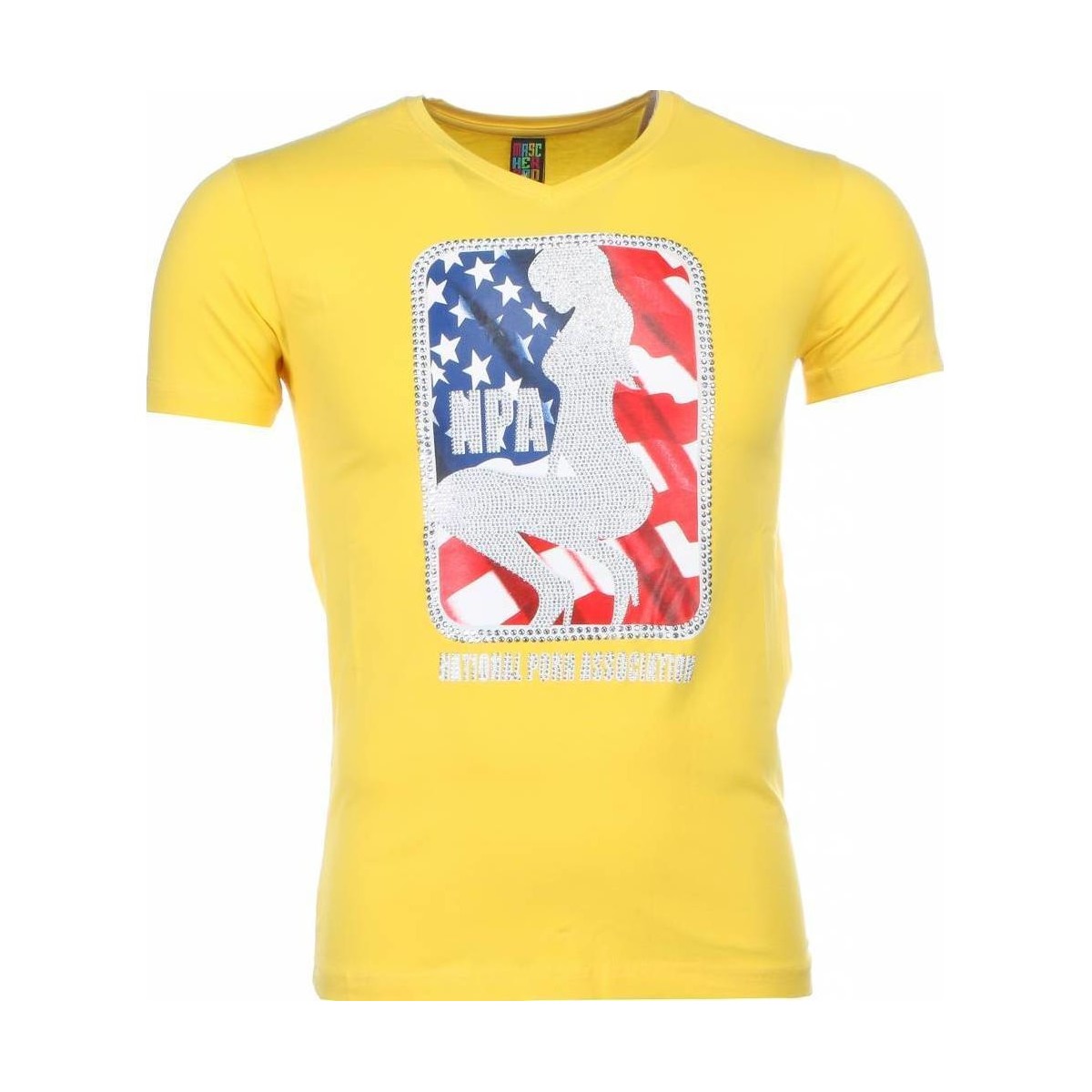 Υφασμάτινα Άνδρας T-shirt με κοντά μανίκια Local Fanatic 6694298 Yellow