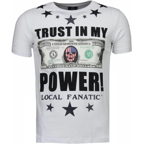 Υφασμάτινα Άνδρας T-shirt με κοντά μανίκια Local Fanatic 20780052 Άσπρο