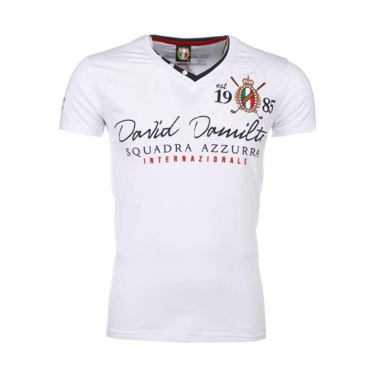 T-shirt με κοντά μανίκια David Copper 6688982