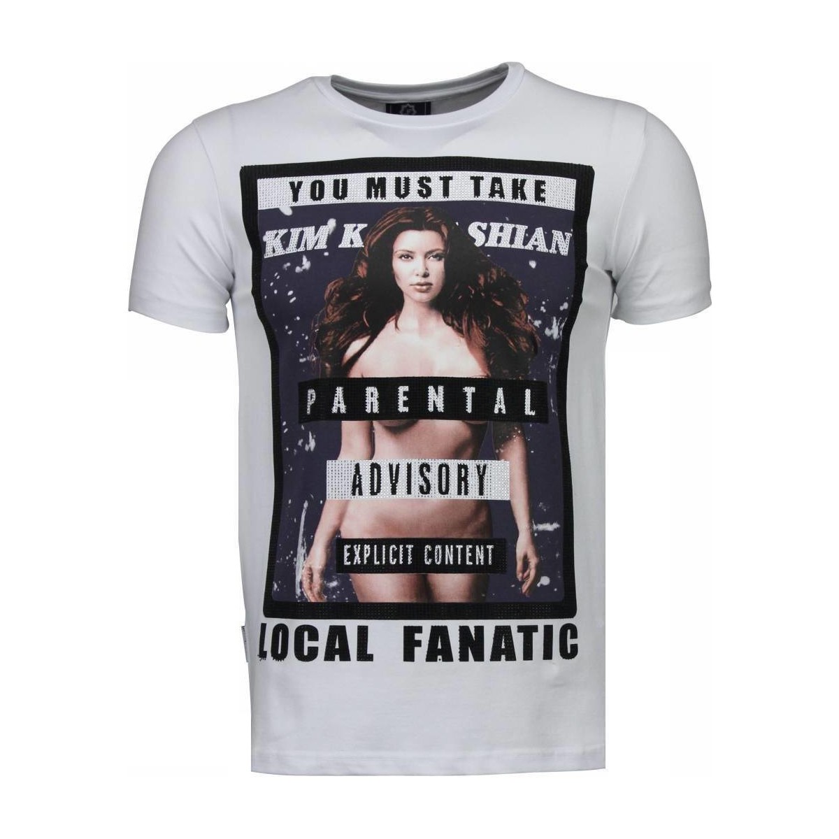 Υφασμάτινα Άνδρας T-shirt με κοντά μανίκια Local Fanatic 20777100 Άσπρο