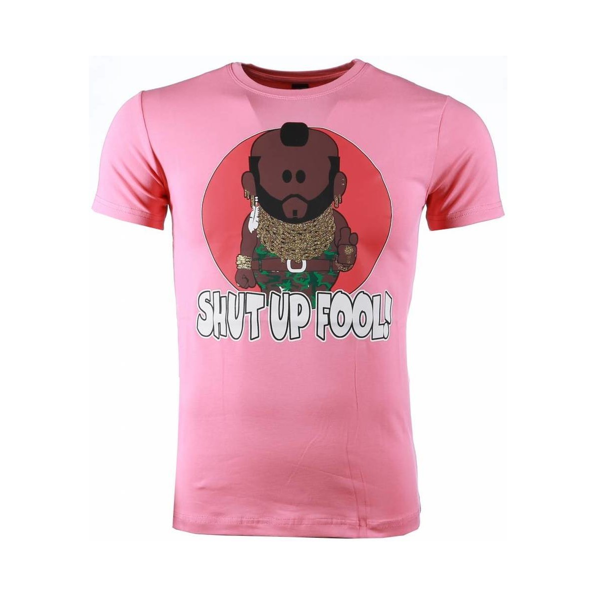 Υφασμάτινα Άνδρας T-shirt με κοντά μανίκια Local Fanatic 5923513 Ροζ