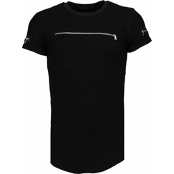 Υφασμάτινα Άνδρας T-shirt με κοντά μανίκια Justing 31872014 Black