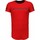 Υφασμάτινα Άνδρας T-shirt με κοντά μανίκια Justing 31873808 Red