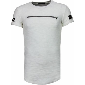 Υφασμάτινα Άνδρας T-shirt με κοντά μανίκια Justing 31875188 Άσπρο