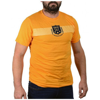 Υφασμάτινα Άνδρας T-shirts & Μπλούζες Kappa Tripack Maglie Orange