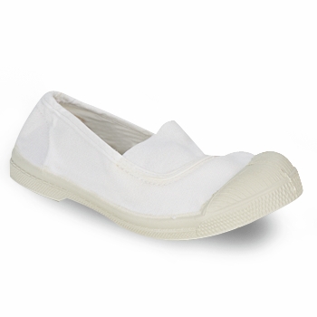 Παπούτσια Παιδί Slip on Bensimon TENNIS ELASTIQUE Άσπρο