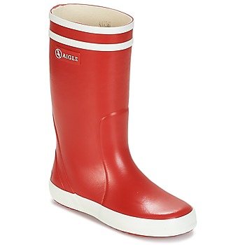 Παπούτσια Παιδί Μπότες βροχής Aigle LOLLY POP Red / Άσπρο