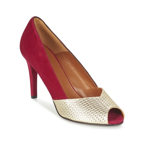 Παπούτσια Γυναίκα Γόβες Heyraud ELOISE Red / Gold