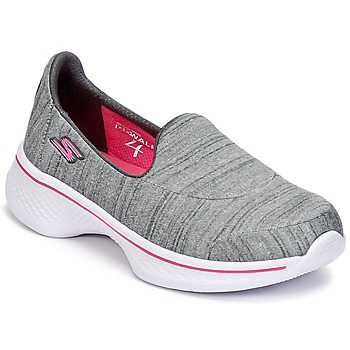 Παπούτσια Κορίτσι Slip on Skechers GO WALK 4 Grey