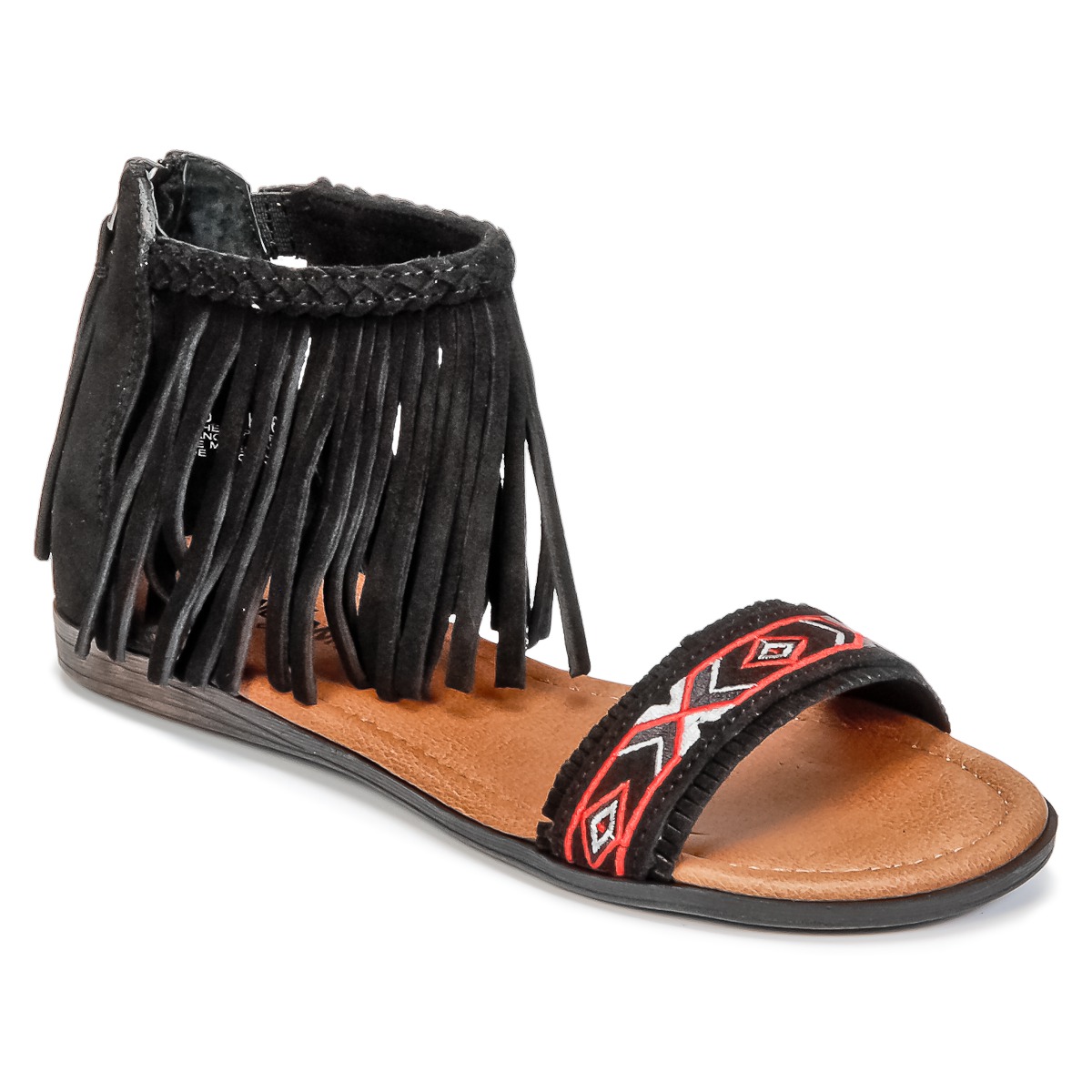Παπούτσια Γυναίκα Σανδάλια / Πέδιλα Minnetonka MOROCCO Black