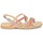 Παπούτσια Κορίτσι Σανδάλια / Πέδιλα Citrouille et Compagnie GENTOU Ροζ / Silver
