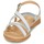 Παπούτσια Κορίτσι Σανδάλια / Πέδιλα Citrouille et Compagnie GENTOU Άσπρο / Silver