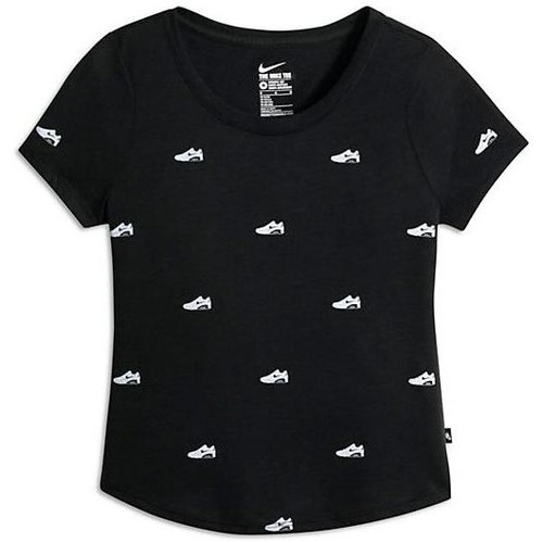 Υφασμάτινα Κορίτσι T-shirts & Μπλούζες Nike  Black
