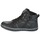 Παπούτσια Αγόρι Ψηλά Sneakers Geox J GARCIA B. B Black / Grey