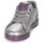 Παπούτσια Κορίτσι Χαμηλά Sneakers Geox J KOMMODOR G.A Silver / Prune
