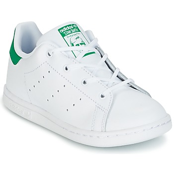 Παπούτσια Παιδί Χαμηλά Sneakers adidas Originals STAN SMITH I Άσπρο / Green