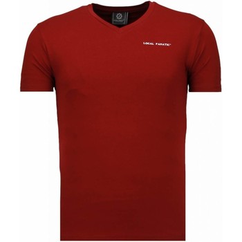 Υφασμάτινα Άνδρας T-shirt με κοντά μανίκια Local Fanatic 45212993 Red