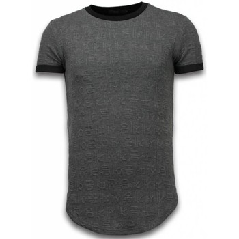Υφασμάτινα Άνδρας T-shirt με κοντά μανίκια Justing 46498505 Grey