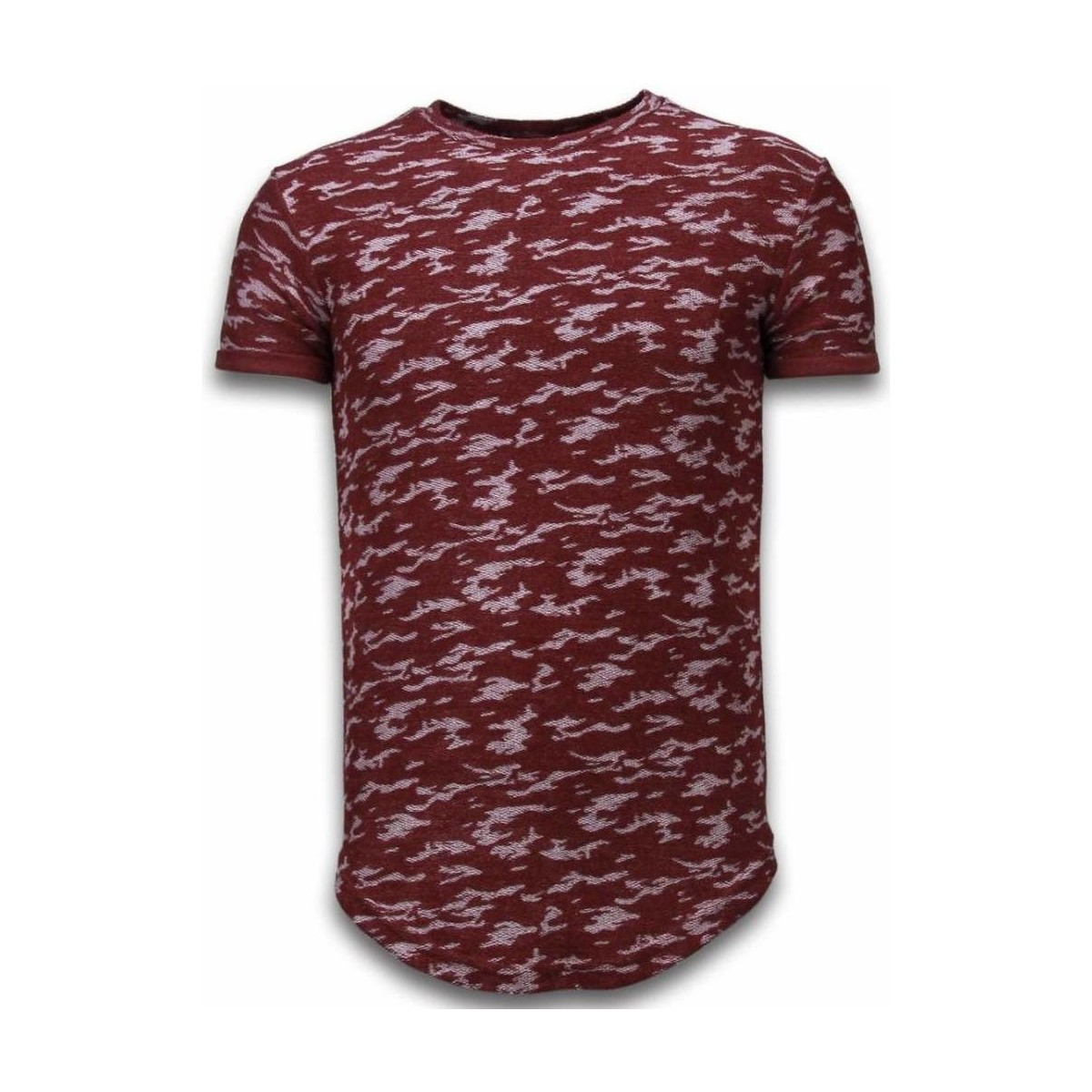 Υφασμάτινα Άνδρας T-shirt με κοντά μανίκια Justing 46481951 Red