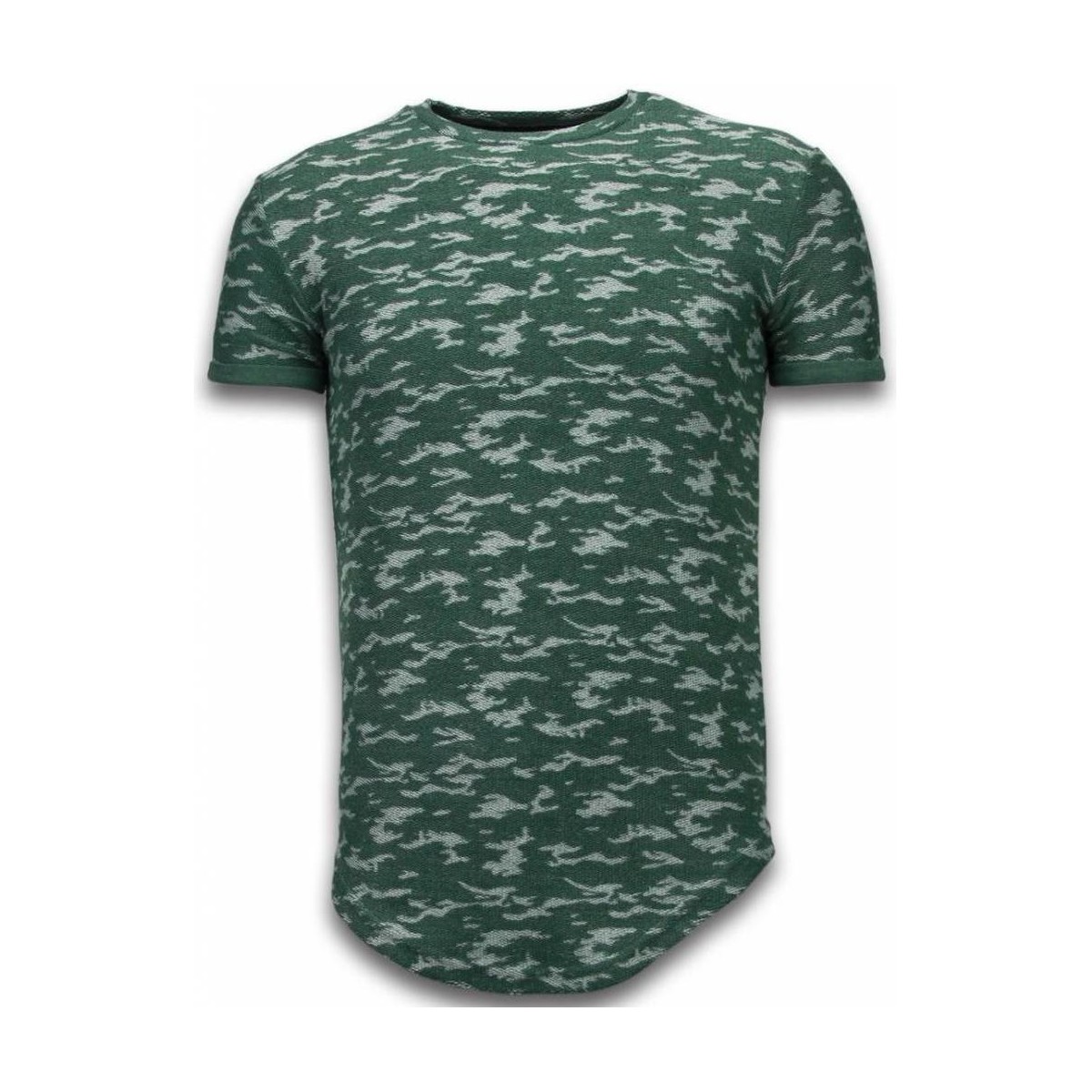 Υφασμάτινα Άνδρας T-shirt με κοντά μανίκια Justing 46483562 Green