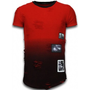 Υφασμάτινα Άνδρας T-shirt με κοντά μανίκια Justing 46496453 Red