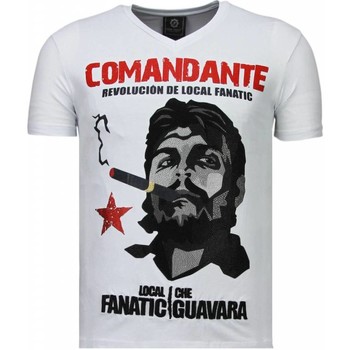 Υφασμάτινα Άνδρας T-shirt με κοντά μανίκια Local Fanatic 44809148 Άσπρο
