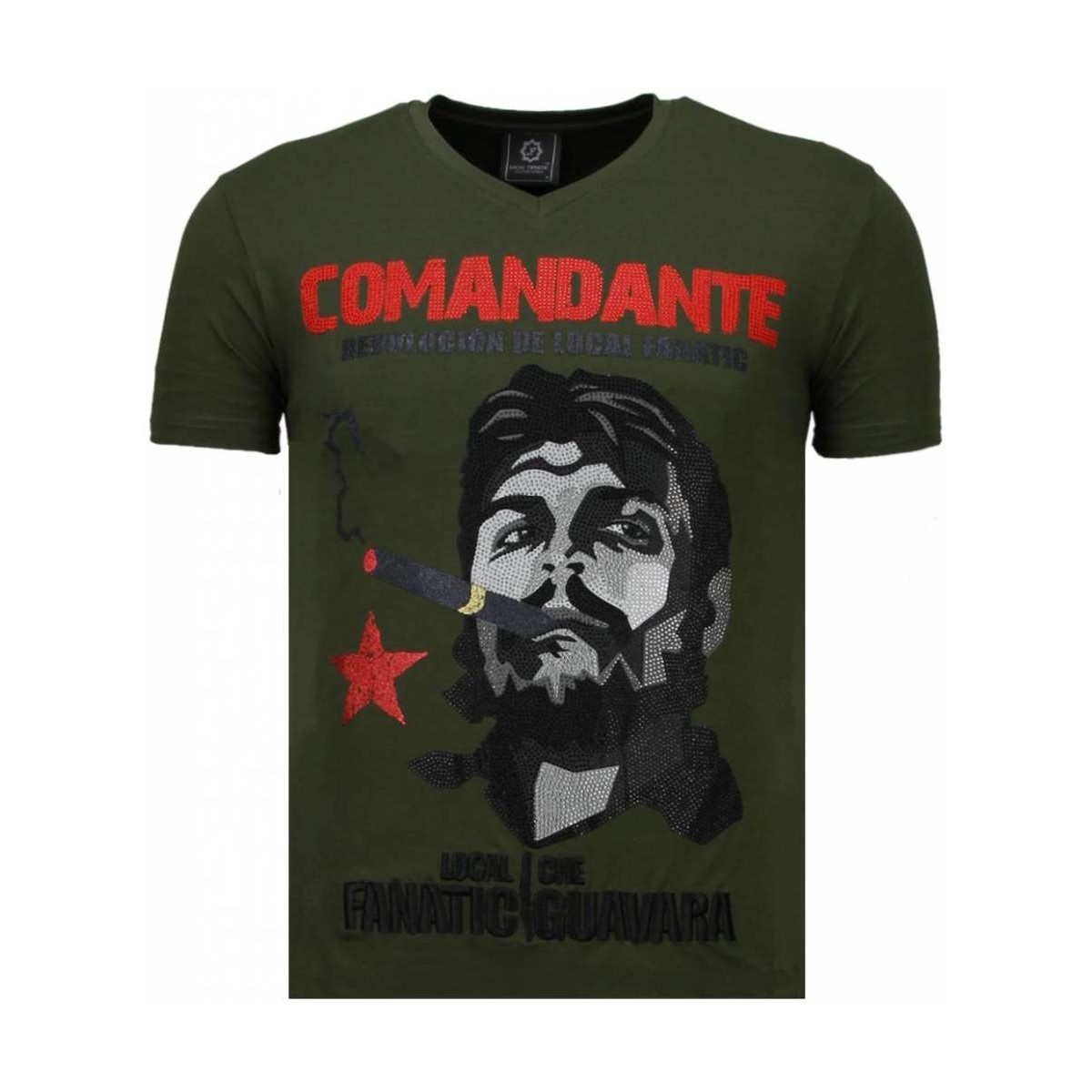 Υφασμάτινα Άνδρας T-shirt με κοντά μανίκια Local Fanatic 44809019 Green