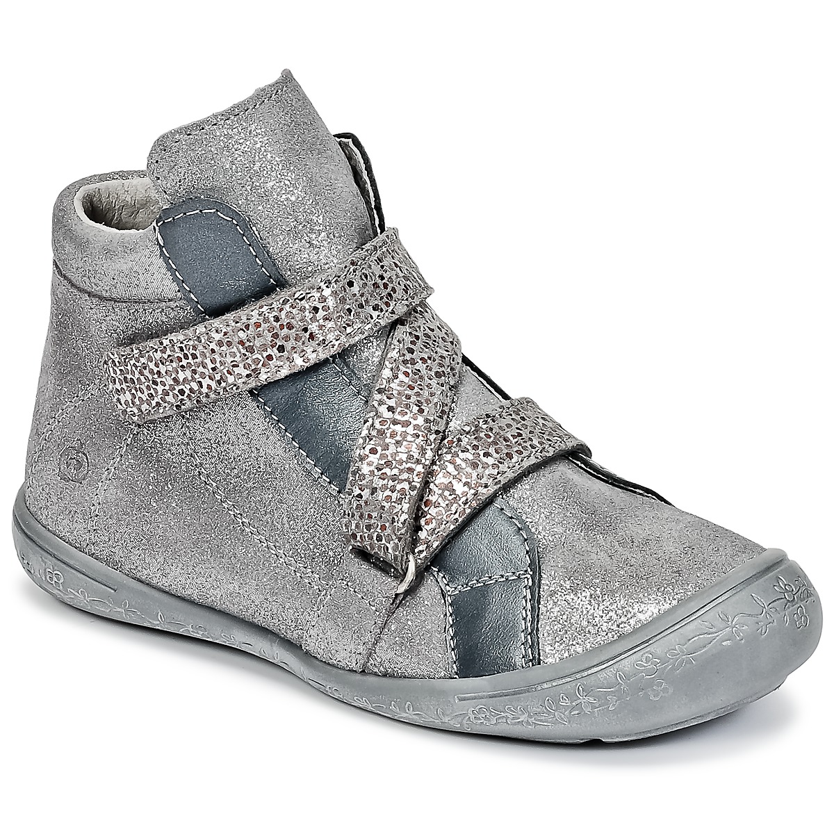 Παπούτσια Κορίτσι Ψηλά Sneakers Citrouille et Compagnie HISSOU Silver