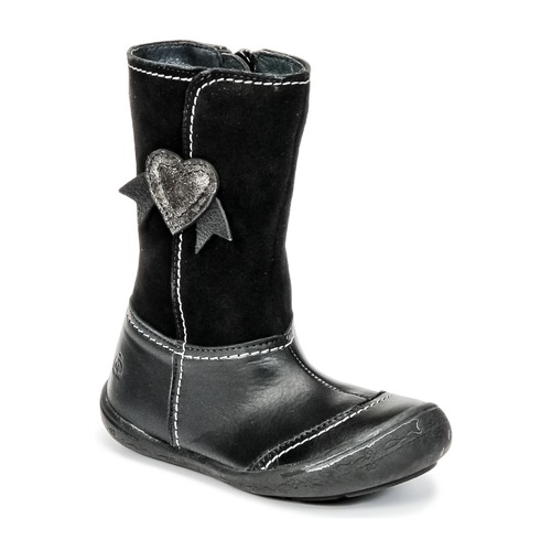 Παπούτσια Κορίτσι Μπότες για την πόλη Citrouille et Compagnie HYDIL Black