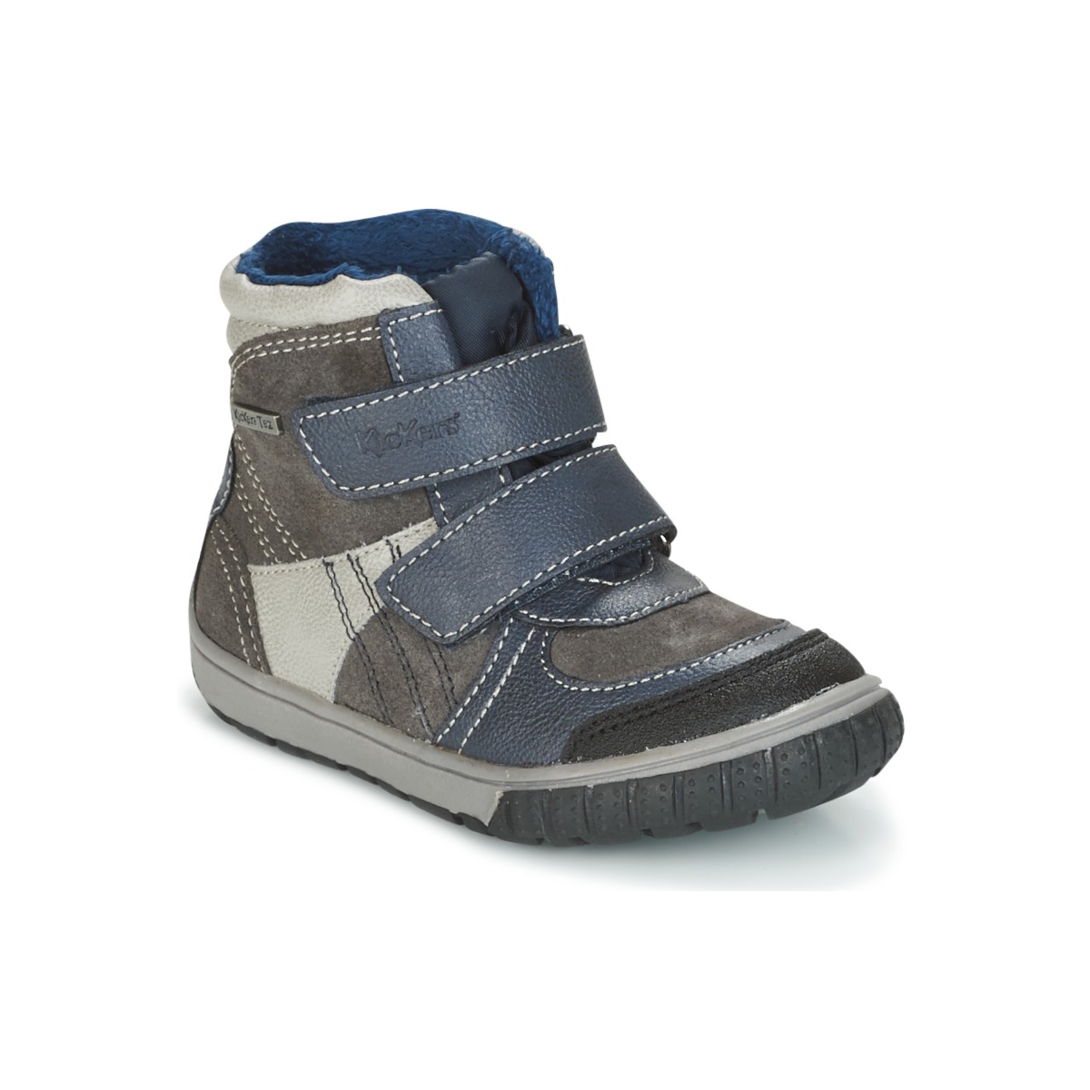 Παπούτσια Αγόρι Snow boots Kickers SITROUILLE Grey / Fonce / Μπλέ
