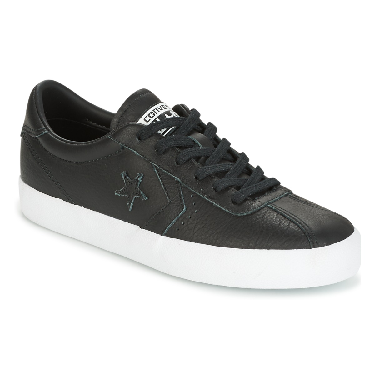 Converse  Xαμηλά Sneakers Converse BREAKPOINT FOUNDATIONAL LEATHER OX BLACK/BLACK/WHITE