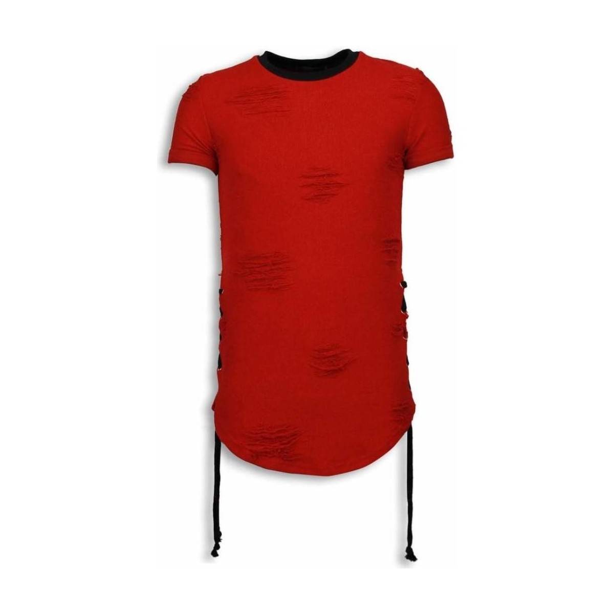 Υφασμάτινα Άνδρας T-shirt με κοντά μανίκια Justing 46874246 Red
