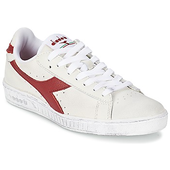 Παπούτσια Χαμηλά Sneakers Diadora GAME L LOW WAXED Άσπρο / Red