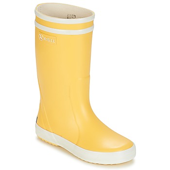 Παπούτσια Παιδί Μπότες βροχής Aigle LOLLY POP Yellow / Άσπρο