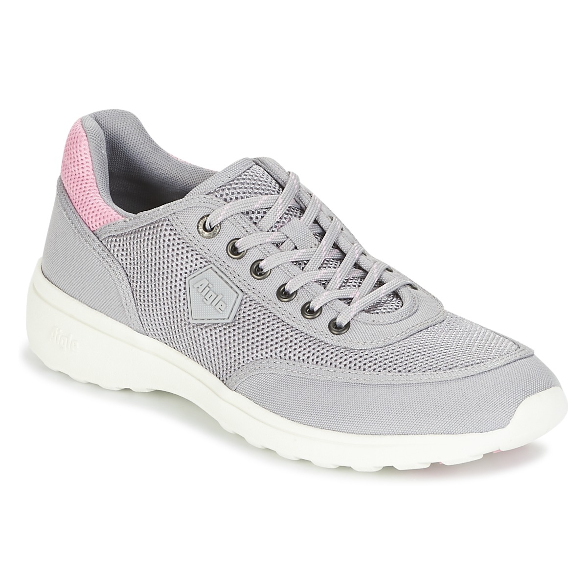 Παπούτσια Γυναίκα Χαμηλά Sneakers Aigle LUPSEE W MESH Grey / Ροζ
