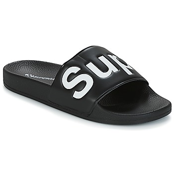 Παπούτσια σαγιονάρες Superga 1908 PU U Black / Άσπρο