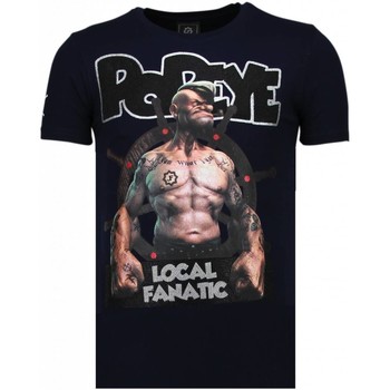 Υφασμάτινα Άνδρας T-shirt με κοντά μανίκια Local Fanatic 51611744 Μπλέ