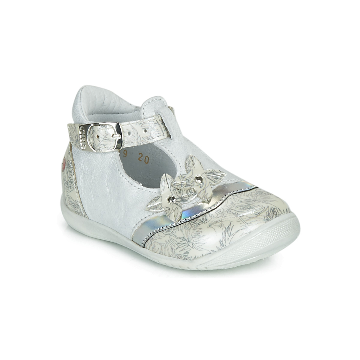 Παπούτσια Κορίτσι Μπαλαρίνες GBB SELVINA Άσπρο / Silver