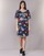 Υφασμάτινα Γυναίκα Κοντά Φορέματα Love Moschino W5A0302 Black / Multicolour