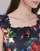 Υφασμάτινα Γυναίκα Κοντά Φορέματα Love Moschino WVG3100 Black / Multicolour