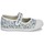 Παπούτσια Κορίτσι Μπαλαρίνες Citrouille et Compagnie APSUT Μπλέ / Άσπρο